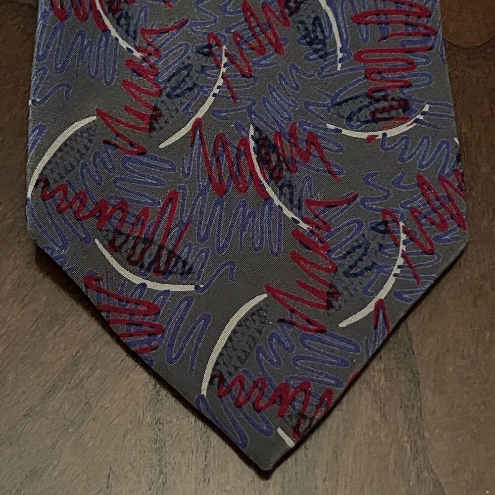 Vintage Giorgio Danieli Hand Made 100% Silk Made In Italy Long